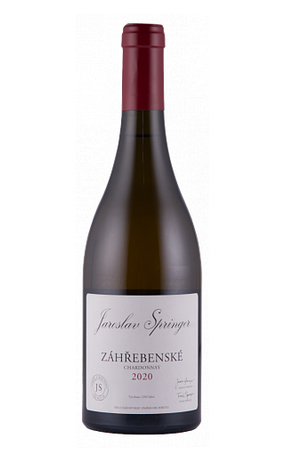 фото вино Jaroslav Springer Zahrebenske Chardonnay 2020 0,75 л