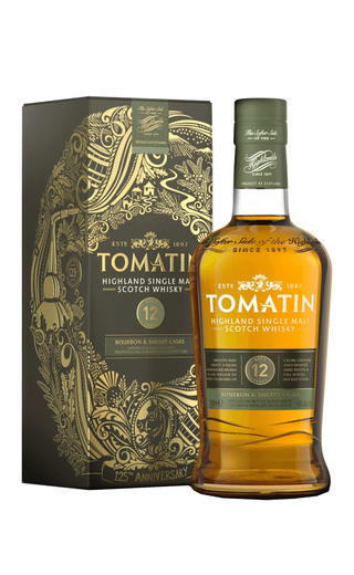 фото виски Tomatin 12 Years Old 125th Anniversary 0,7 л