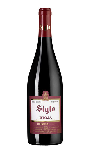 фото вино Bodegas Manzanos Siglo Crianza 2019 0,75 л