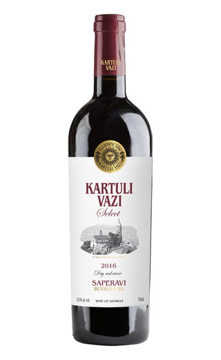 фото вино Kartuli Vazi Select Saperavi Budeshuri 2016 0,75 л