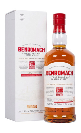 фото виски Benromach Cask Strength 2010 0,7 л