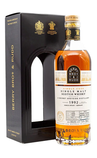 фото виски Berry Bros and Rudd Secret Speyside Distillery 1992 0,7 л