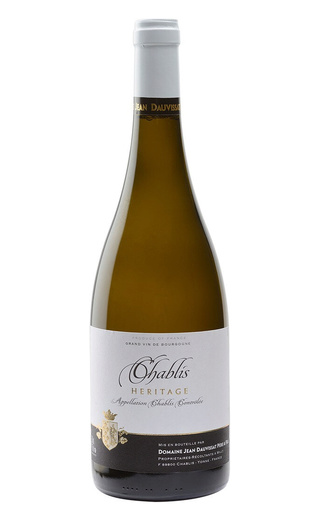 фото вино Jean Dauvissat Heritage Chablis 2018 0,75 л