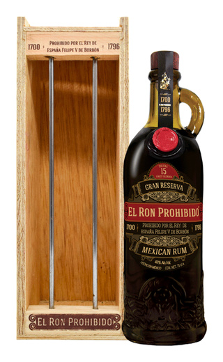 фото ром El Ron Prohibido Gran Reserva 15 Years 0,7 л