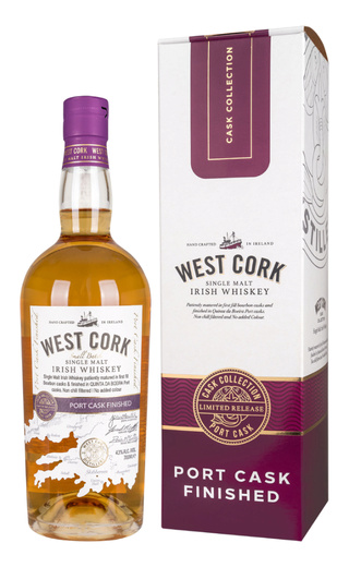 фото виски West Cork Port Cask Finished 0,7 л