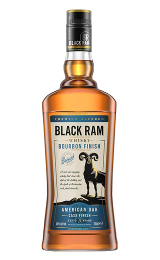 Купить виски Black Ram Bourbon Finish 0.7 л – цена 1960 руб Блэк