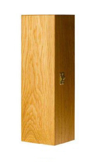 фото Wooden box 1 bottle Bourgogne oak