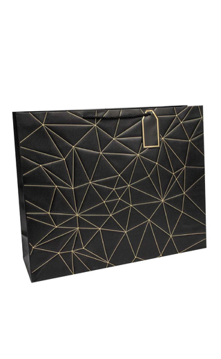 фото Paper Bag Black Triangles 50*40*15