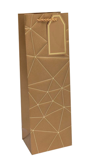 фото Paper Bag Bronze Triangles 12*36*9