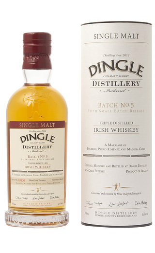 фото виски Dingle Single Malt Batch №5 0,75 л