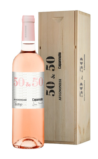 50 & 50 Toscana IGT Avignonesi. Розовое вино Rosato Toscana. Джанни Розато.