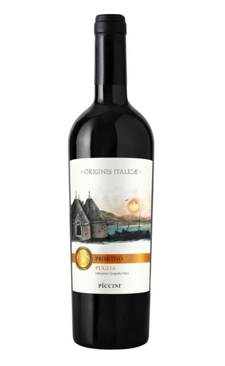 фото вино Piccini Origines Italicae Primitivo 2020 0,75 л