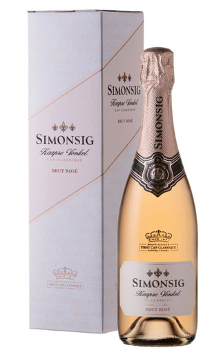 фото игристое вино Simonsig Kaapse Vonkel Brut Rose 2020 0,75 л