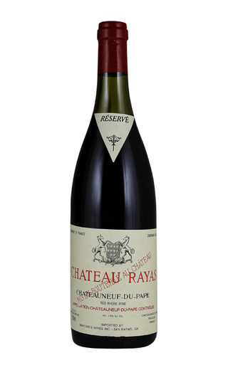 фото вино Chateau Rayas Chateauneuf-du-Pape 1996 0,75 л