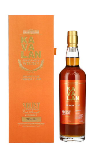 фото виски Kavalan Solist Brandy Single Cask Strength 57.8% 0,75 л