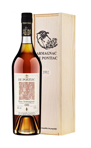 фото арманьяк De Pontiac Vintage 1992 Bas Armagnac 0,7 л