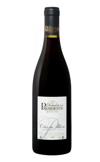 фото вино Domaine de la Presidente Cotes du Rhone Rouge 2021 0,75 л