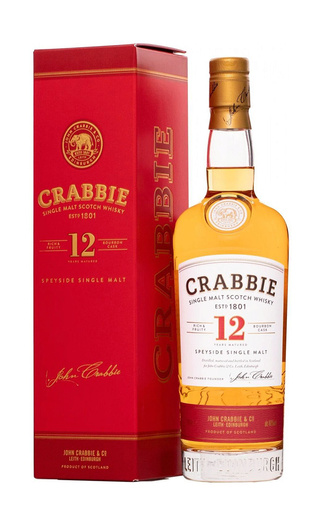 фото виски Crabbie 12 Years Old 0,7 л