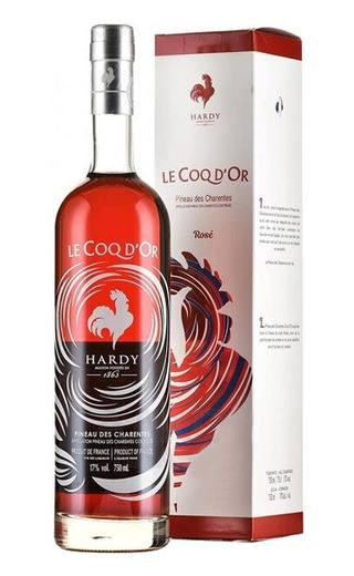 фото вино Hardy Le Coq d'Or Rose Pineau des Charentes 0,75 л