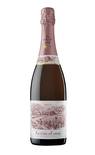 фото игристое вино La Vida Al Camp Brut Rose 2019 0,75 л