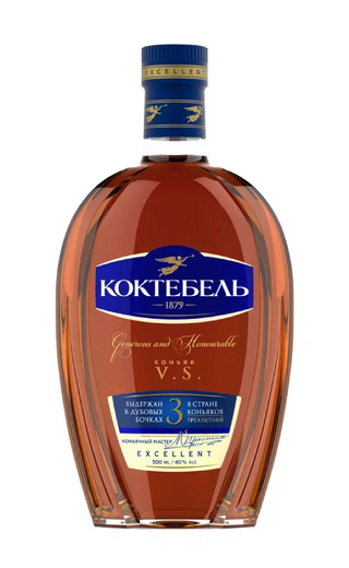 фото коньяк Koktebel 3 Years Old 0,5 л