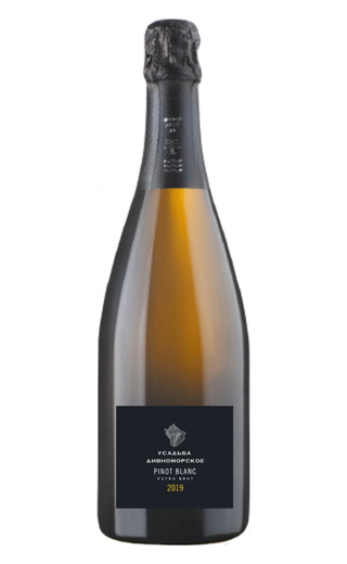 фото игристое вино Usadba Divnomorskoe Pinot Blanc Extra Brut 2019 0,75 л