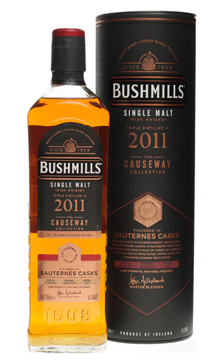 фото виски Bushmills Causeway Collection Sauternes Cask 2011 0,7 л