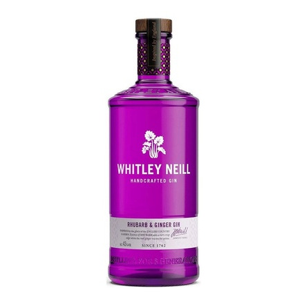 Джин Whitley Neill Rhubarb Ginger цена 0,2 л 599 руб., купить Уитли ...