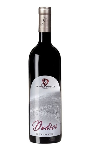 фото вино Tenuta Dodici Toscana Rosso 2018 0,75 л