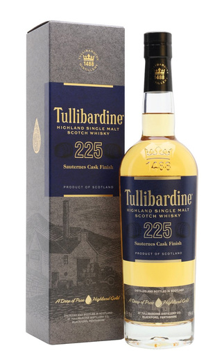 фото виски Tullibardine 225 Sauternes Finish 0,7 л