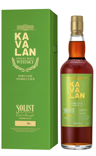 фото виски Kavalan Solist Port Cask Single Cask Strength 59.4% 0,7 л