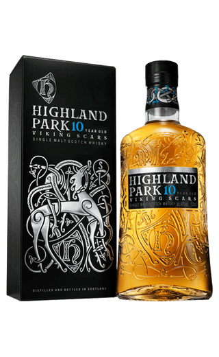 фото виски Highland Park Viking Scars Single Malt 10 Years Old 0,7 л