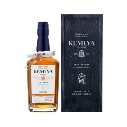 Купить виски Kemlya Port Wood 0.7 л – цена 12500 руб Кемля Порт Вуд 700 ...