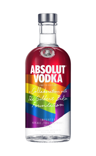 фото водка Absolut Rainbow 0,7 л