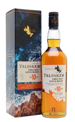 фото виски Talisker 10 Years Old 0,7 л