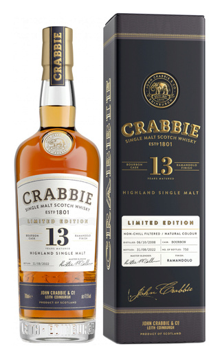 фото виски Crabbie 13 Years Old Ramandolo Finish 0,7 л