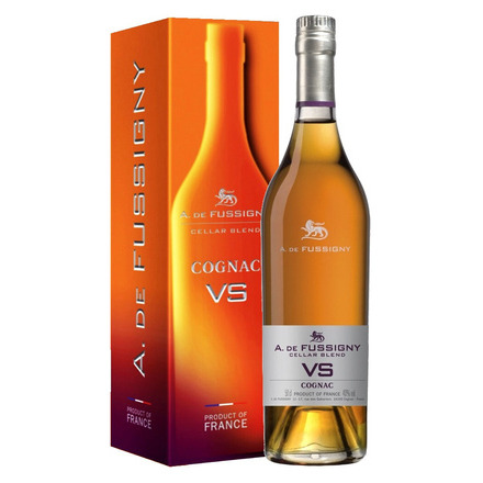 Коньяк A. de Fussigny Cellar Blend VS цена 0,5 л в коробке 3358 руб ...
