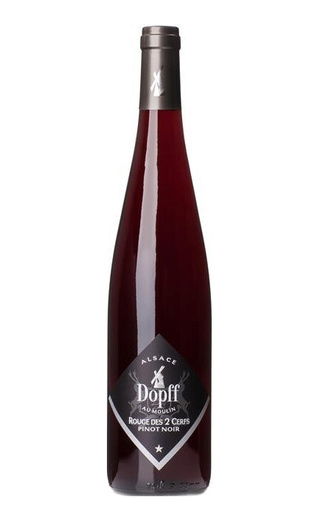 фото вино Dopff au Moulin Pinot Noir Rouge des 2 Cerfs 2021 0,75 л