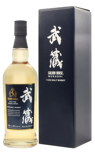 фото виски Golden Horse Musashi 0,7 л