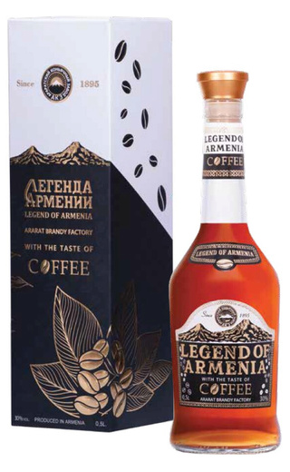 фото коньяк Legenda Armenii Coffee 0,5 л