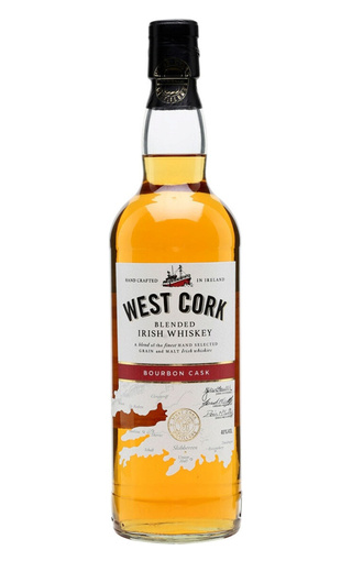 фото виски West Cork Bourbon Cask 0,5 л