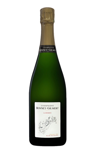 фото шампанское Bonnet-Gilmert La Reserve Grand Cru Blanc de Blancs 0,75 л