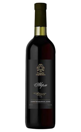 фото вино Usadba Perovskih Merlot Limited Edition 2020 0,75 л