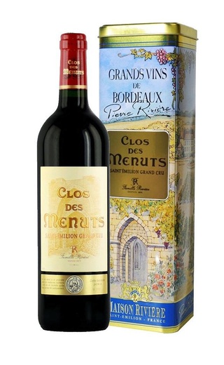 фото вино Maison Riviere Clos de Menuts Saint-Emilion Grand Cru 2015 0,75 л