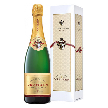 Шампанское Vranken Brut Grande Reserve цена 0,75 л в коробке 7090 руб ...