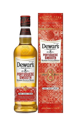 фото виски Dewars Portuguese Smooth 8 Years Old 0,7 л