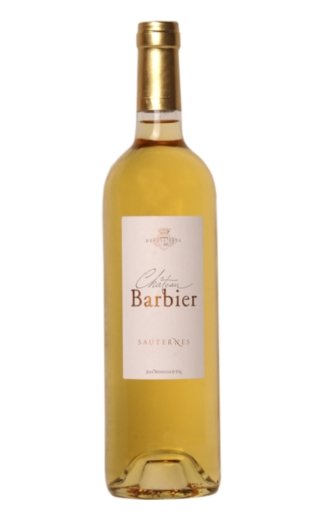 фото вино Chateau Barbier Sauternes 2016 0,75 л