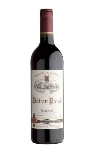 фото вино Eurovins Chateau Picard Bordeaux 2021 0,75 л