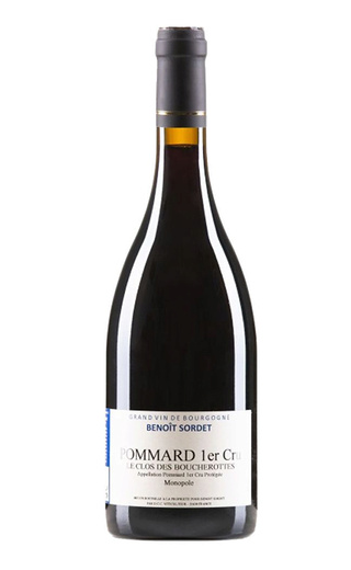 фото вино Domaine Benoit Sordet Pommard Premier Cru Le Clos des Boucherottes 2020 0,75 л