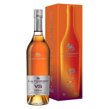 Коньяк A. de Fussigny Cellar Blend VS цена 0,7 л в коробке 3958 руб ...